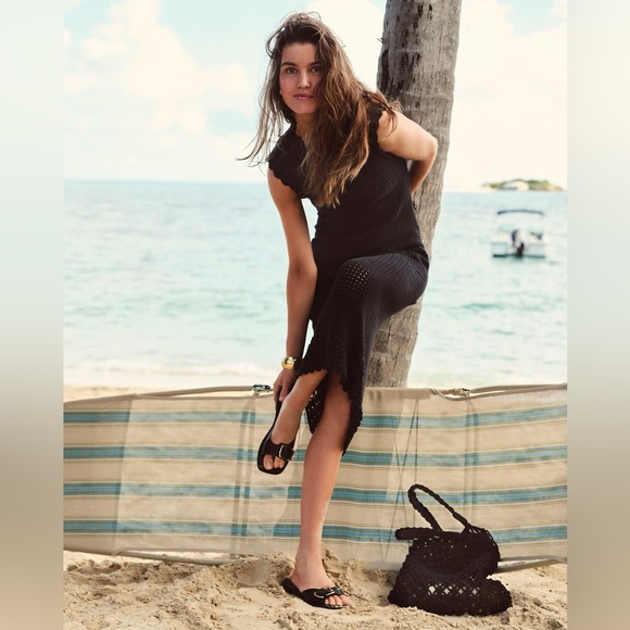 J.Crew Crochet open-back midi dress CA717 - Picture 4 of 13